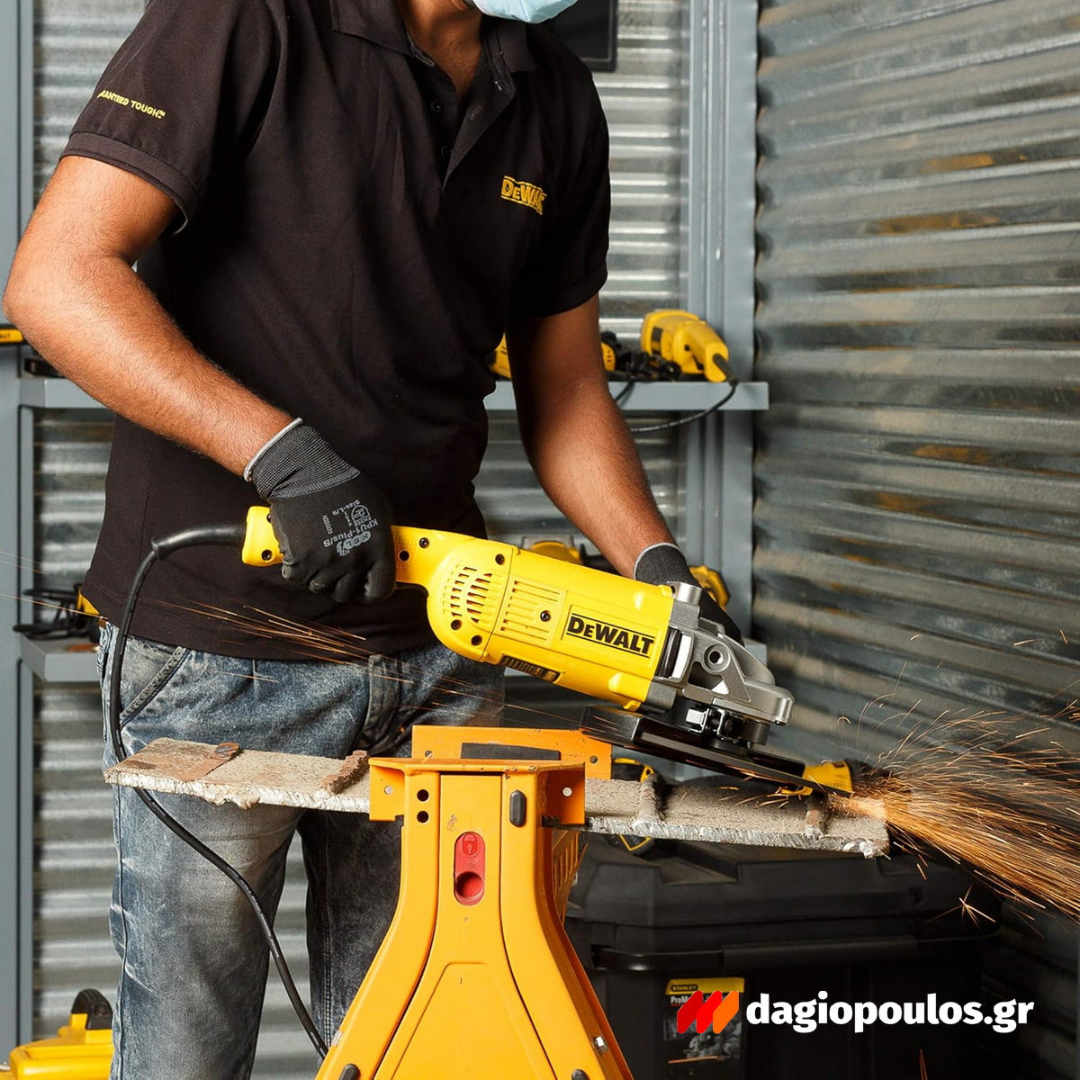 DeWalt DWE490-QS Ηλεκτρικός Γωνιακός Τροχός 2000W 230mm