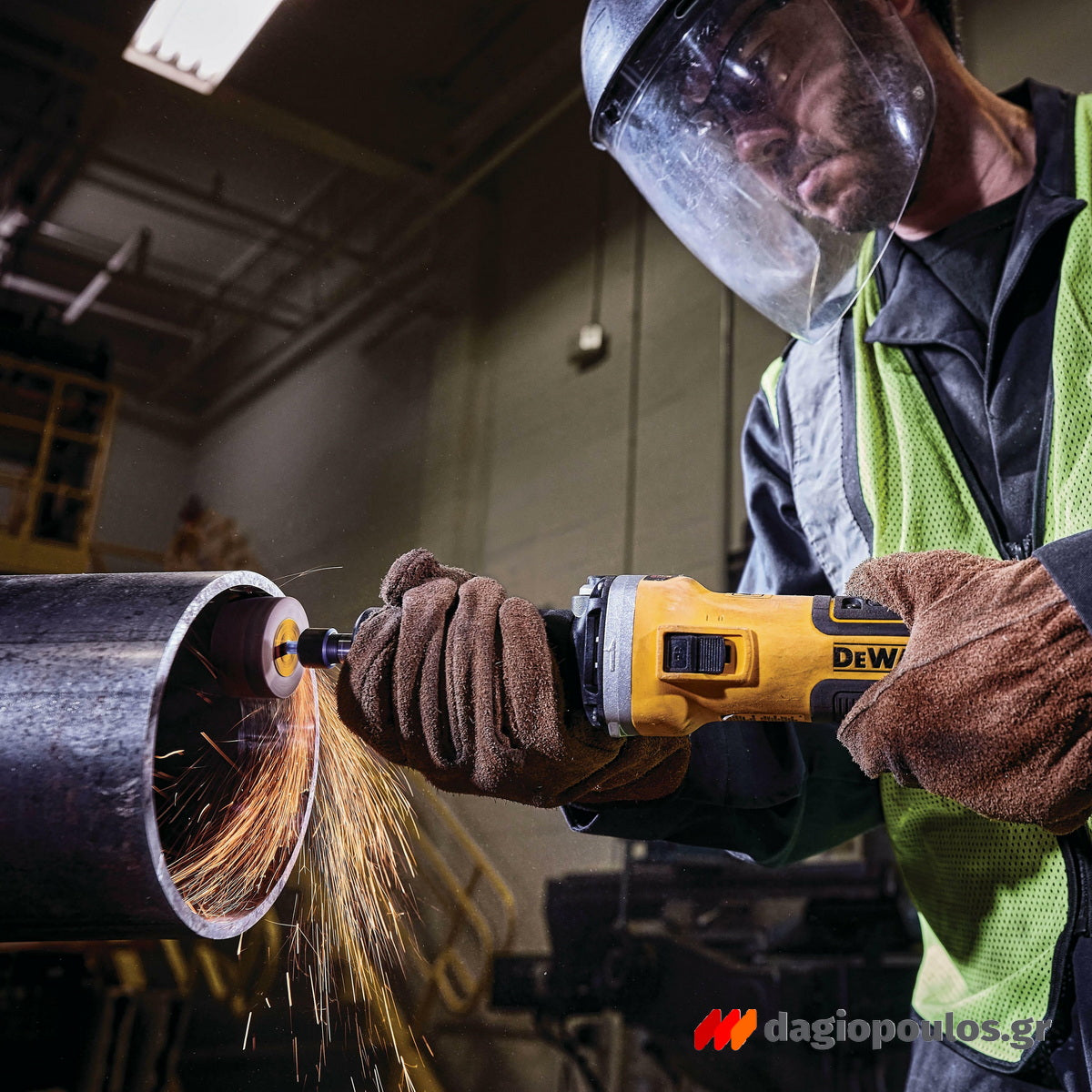 DeWalt DWE4997 Ηλεκτρικός Λειαντήρας Ευθύς 6mm 1700W