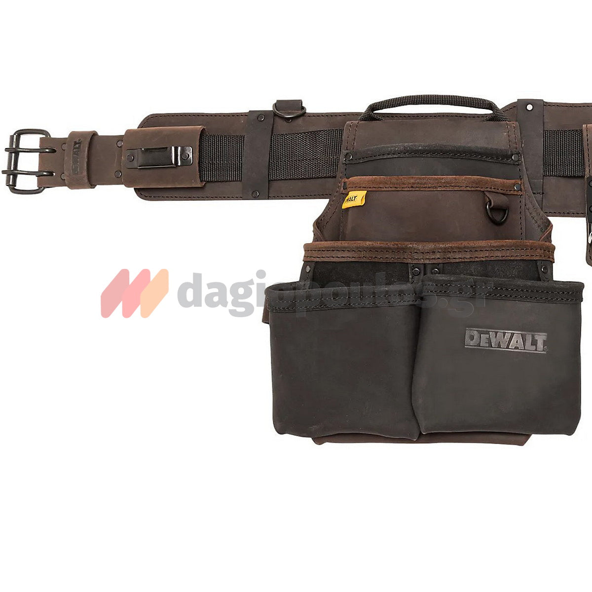 DeWalt DWST50113-1 Επαγγελματική Δερμάτινη Εργαλειοθήκη Με Ζώνη Και 18 Θήκες
