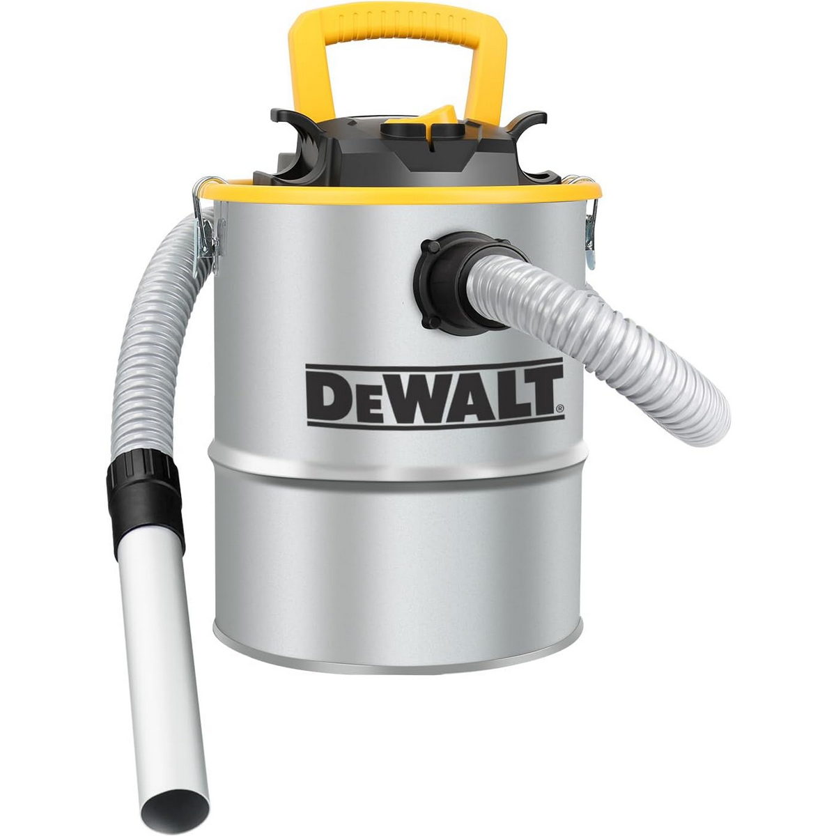 DeWalt DXV15A-QS Ηλεκτρική Σκούπα Στάχτης Με Ανοξείδωτο Κάδο 600W 15Lt