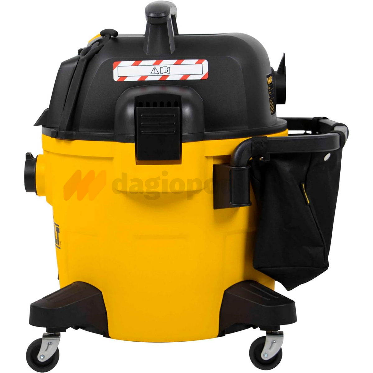 DeWalt DXV34PTA-QT Ηλεκτρική Σκούπα Υγρών/Στερεών Αθόρυβη 1200W 34Lt Με Πρίζα για Εργαλεία