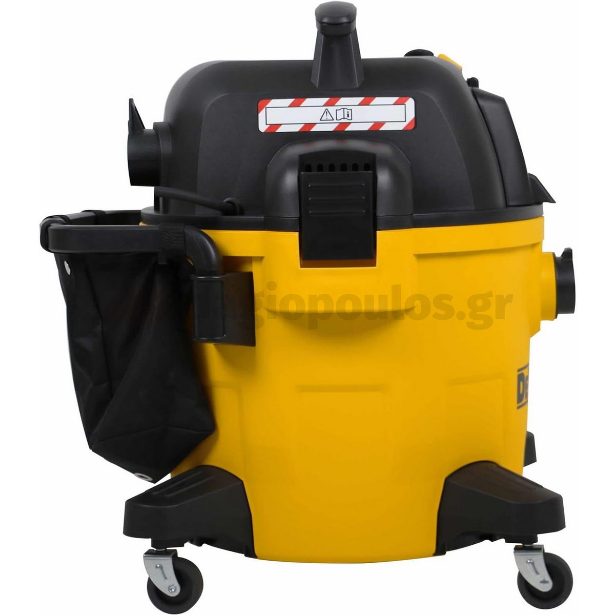 DeWalt DXV34PTA-QT Ηλεκτρική Σκούπα Υγρών/Στερεών Αθόρυβη 1200W 34Lt Με Πρίζα για Εργαλεία