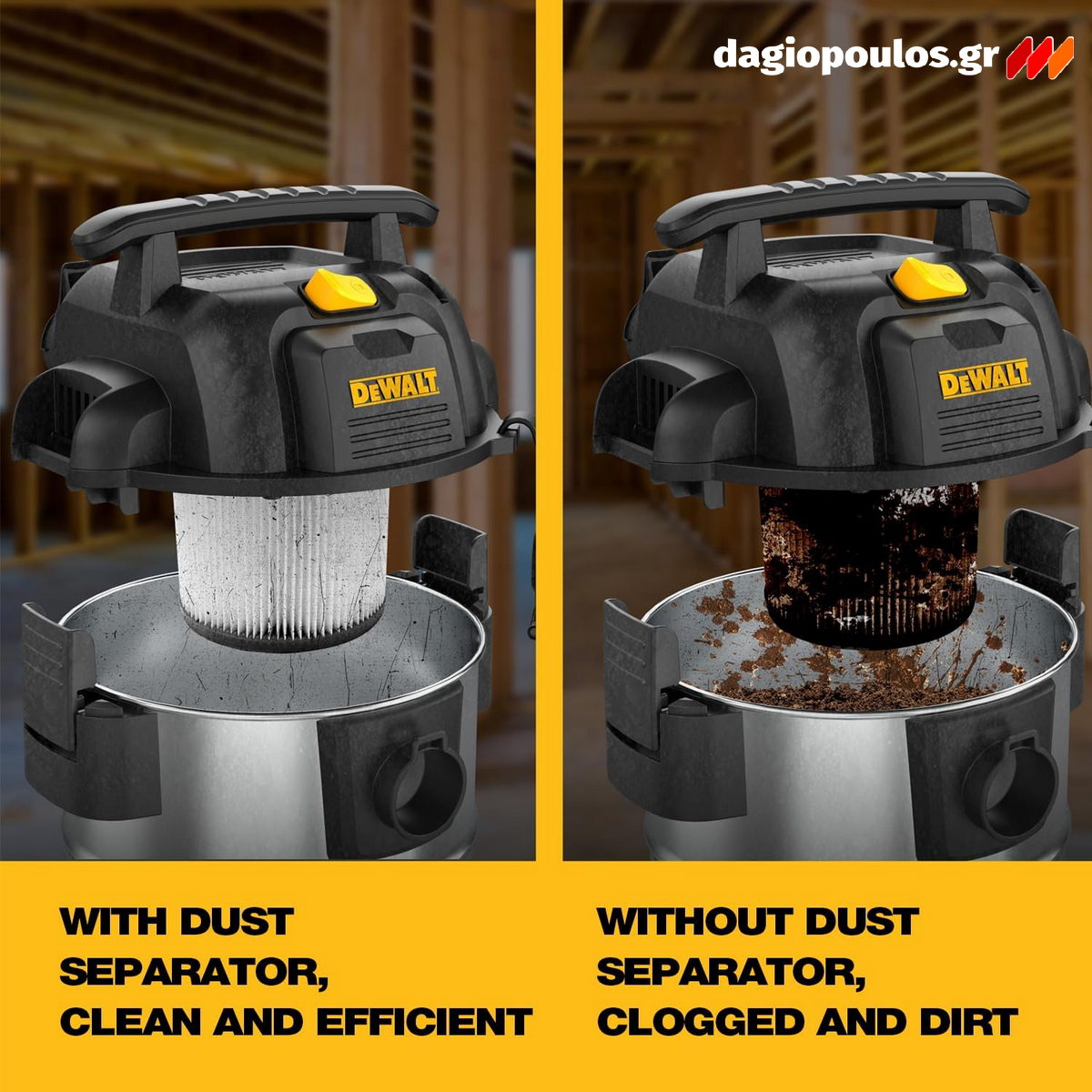 DeWalt DXVCS003 Διαχωριστής Σκόνης