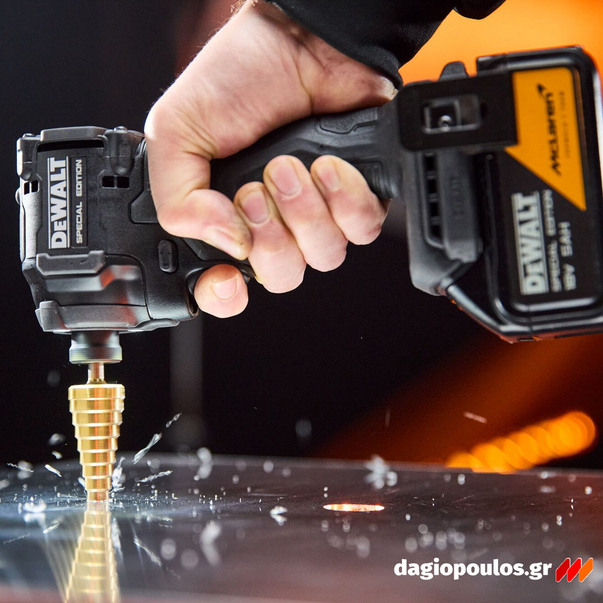 DeWalt McLaren DCK2222MP2T-QW Σετ Brushless Κρουστικό Δραπανακατσάβιδο & Παλμικό Κατσαβίδι 18V Με 2 Μπατ.5.0Ah - Βαλίτσα T-STAK
