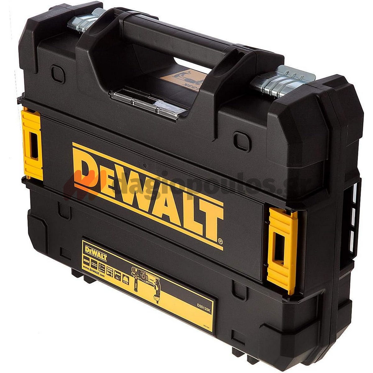 DeWalt D25134K-QS SDS Plus Ηλεκτρικό Πνευματικό Πιστολέτο 2.8J 800W & Βαλίτσα T-Stak EXTRA Τσοκ