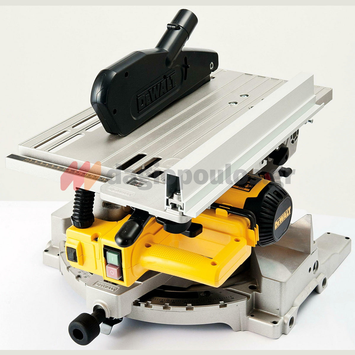 DeWalt D27113-QS Ηλεκτρικό Δισκοπρίονο - Φαλτσοπρίονο Διπλής Λειτουργείας 1600W 305mm