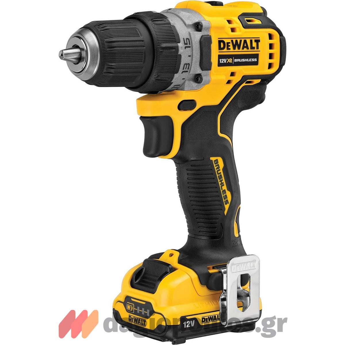 DeWalt DCK2110L2T-QW Συλλογή Brushless Δραπανοκατσάβιδο Μπαταρίας & Παλμικό Κατσαβίδι 12V Li-Ion Με 2 Μπαταρίες 3.0Ah & Βαλίτσα T-Stak