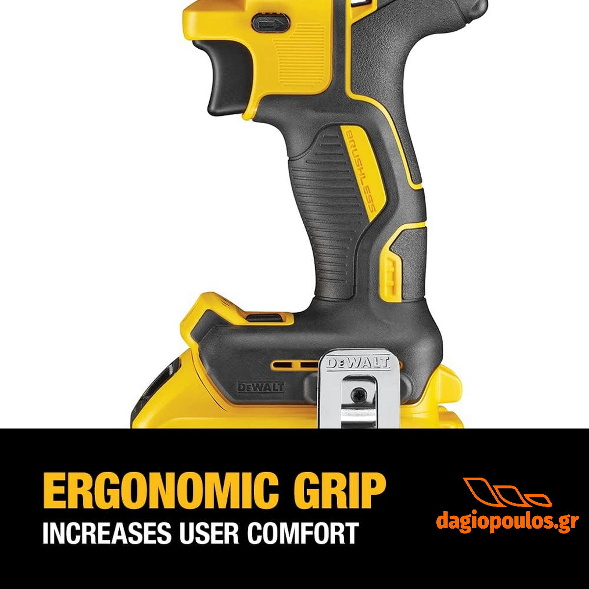Dewalt DCD796D2 Brushless Κρουστικό Δραπανοκατσάβιδο 18V Με Μπαταρίες | digiopoulos.com