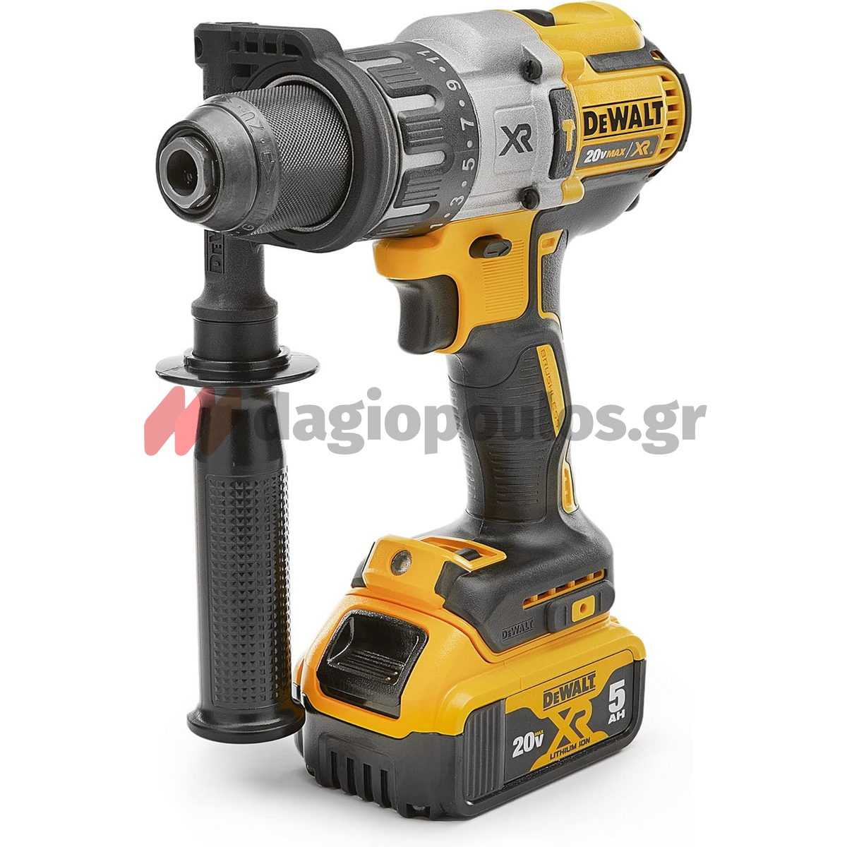 DeWalt DCK276P3T-QW Brushless Συλλογή Δραπανοκατσάβιδο & Παλμικό Κατσαβίδι Μπαταρίας 18V Li-Ion Με 3 Μπαταρίες 5.0Ah & Βαλίτσα T-Stak