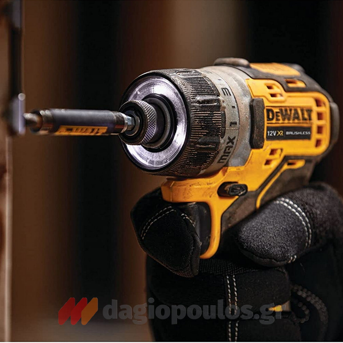 DeWalt DCF601D2-QW Brushless Κατσαβίδι Παλμικό Μπαταρίας 12V Li-Ion Με 2 Μπαταρίες 2.0Ah & Βαλίτσα