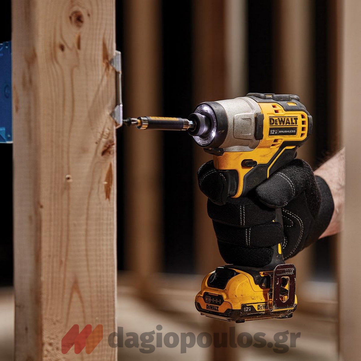 DeWalt DCK2110L2T-QW Συλλογή Brushless Δραπανοκατσάβιδο Μπαταρίας & Παλμικό Κατσαβίδι 12V Li-Ion Με 2 Μπαταρίες 3.0Ah & Βαλίτσα T-Stak