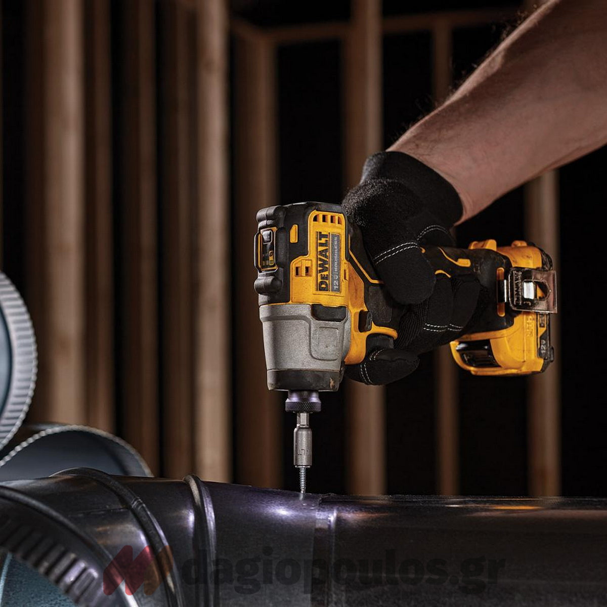 DeWalt DCK2110L2T-QW Συλλογή Brushless Δραπανοκατσάβιδο Μπαταρίας & Παλμικό Κατσαβίδι 12V Li-Ion Με 2 Μπαταρίες 3.0Ah & Βαλίτσα T-Stak
