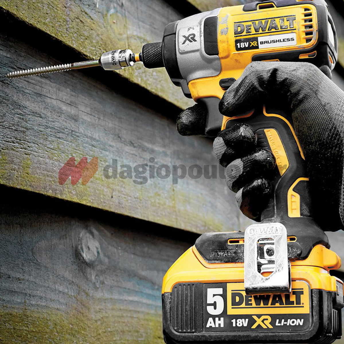 DeWalt DCK266P2-QW Brushless Συλλογή Κρουστικό Δραπανοκατσάβιδο & Παλμικό Κατσαβίδι 18V Li-Ion 2 Μπατ.5.0Ah - Φορτιστή - Βαλίτσα T-Stak