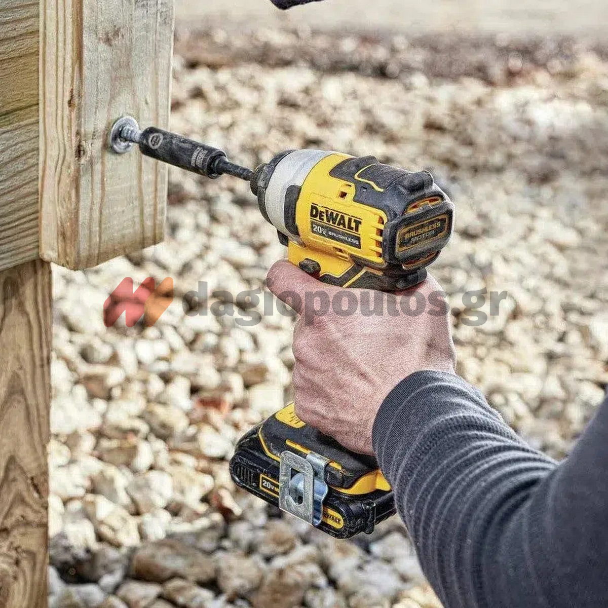 DeWalt DCK266P2-QW Brushless Συλλογή Κρουστικό Δραπανοκατσάβιδο & Παλμικό Κατσαβίδι 18V Li-Ion 2 Μπατ.5.0Ah - Φορτιστή - Βαλίτσα T-Stak