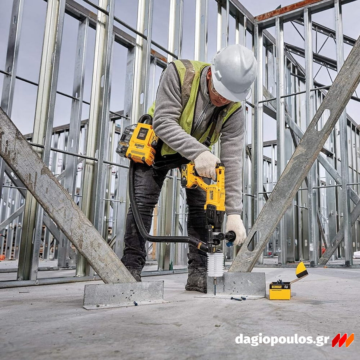DeWalt DCH133NT-XJ Brushless Πνευματικό Περιστροφικό Πιστολέτο Μπαταρίας 18V Li-Ion 2.6J 2.3Kgr SOLO Με Βαλίτσα T-Stak