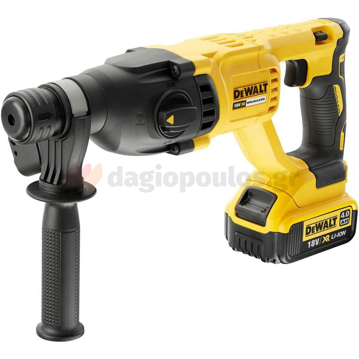 DeWalt DCH133M1-QW SDS Plus Πνευματικό Περιστροφικό Πιστολέτο Μπαταρίας 18V Li-Ion 2.6J 2.3Kgr Με Μπαταρία 4.0Ah - Βαλίτσα T-Stak