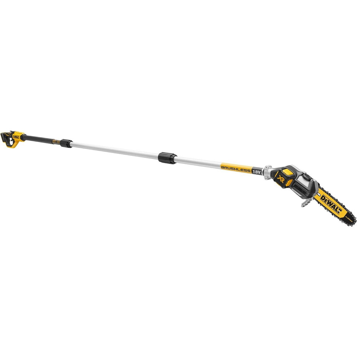 DeWalt DCMPS567P1-QW Brushless Τηλεσκοπικό Αλυσοπρίονο (Κονταροπρίονο) XR Li-Ion 18V 20cm Με Μπαταρία 5.0Ah