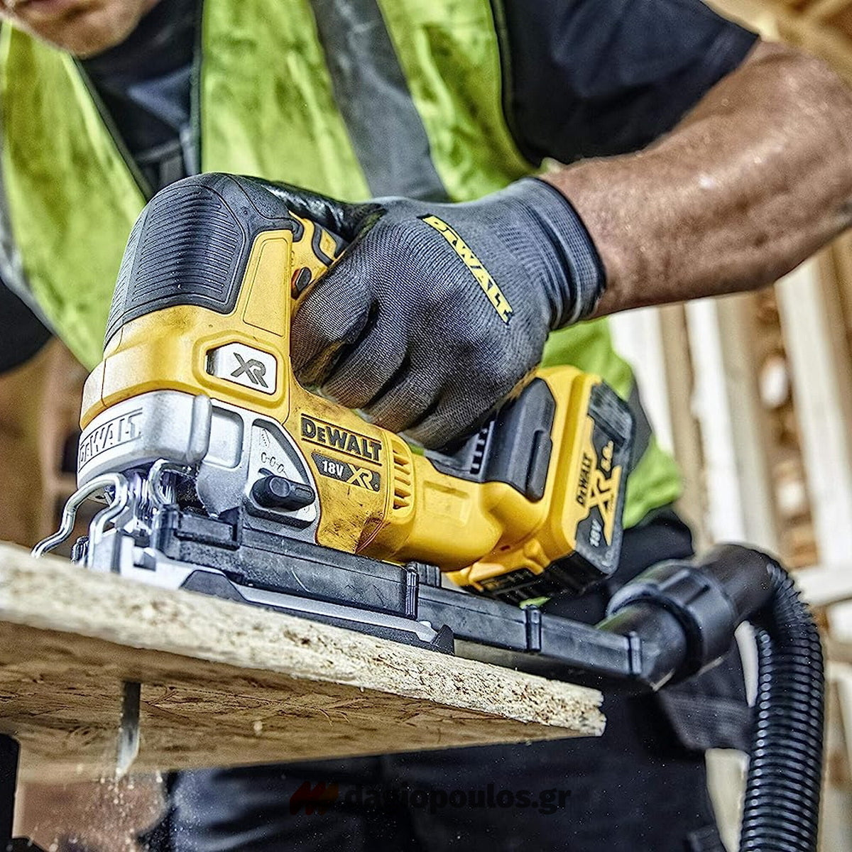 DeWalt DCS334N-XJ Brushless Σέγα Μπαταρίας XR 18V Li-Ion SOLO