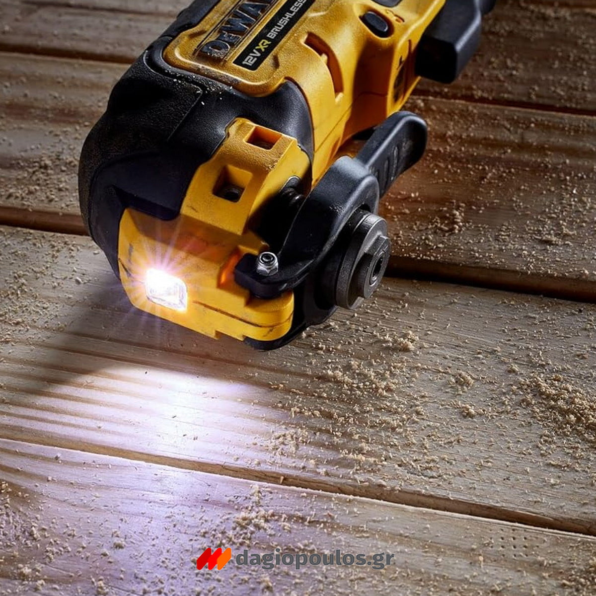 DeWalt DCS353NT-XJ Brushless Πολυεργαλείο Μπαταρίας 12V Li-Ion SOLO Με Εξαρτήματα & Βαλίτσα TStak