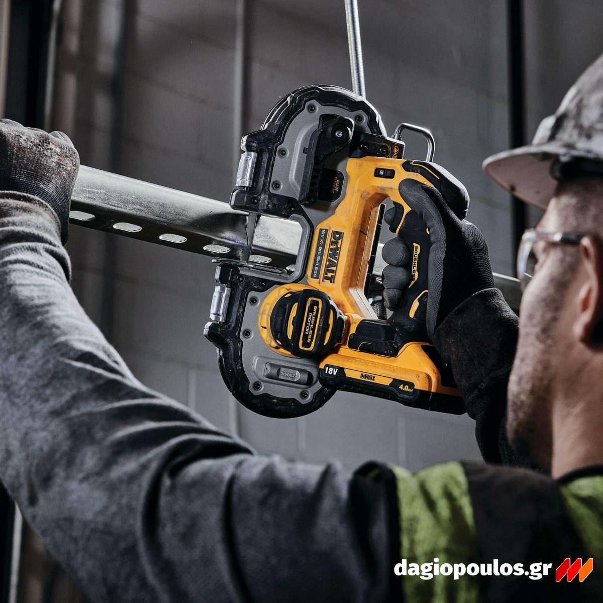 Dewalt DCS377NT-XJ Brushless Πριονοκορδέλα Μπαταρίας 18V Li-Ion SOLO Με Βαλίτσα T-Stak