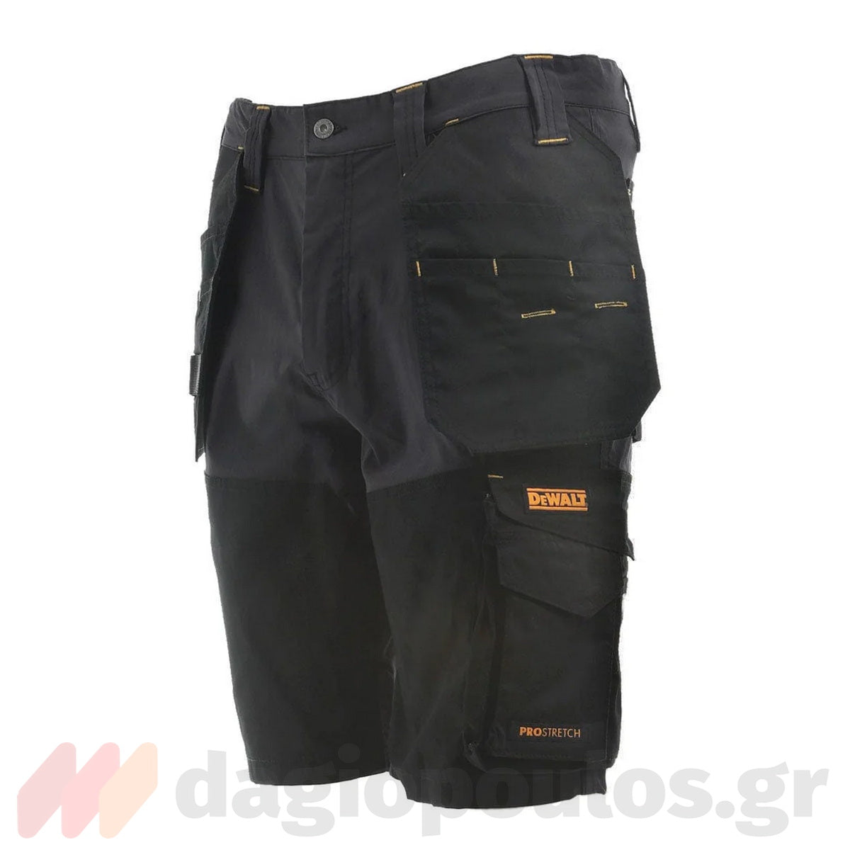 Dewalt DWC153-004 Hamden Κοντό Παντελόνι - Βερμούδα Εργασίας Γκρι