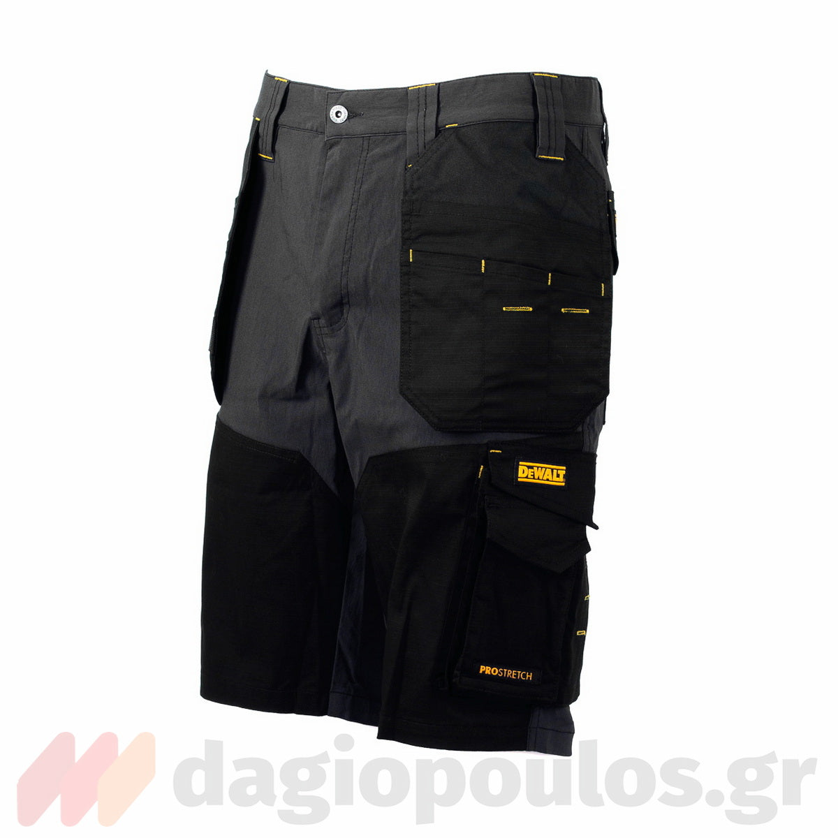 Dewalt DWC153-004 Hamden Κοντό Παντελόνι - Βερμούδα Εργασίας Γκρι
