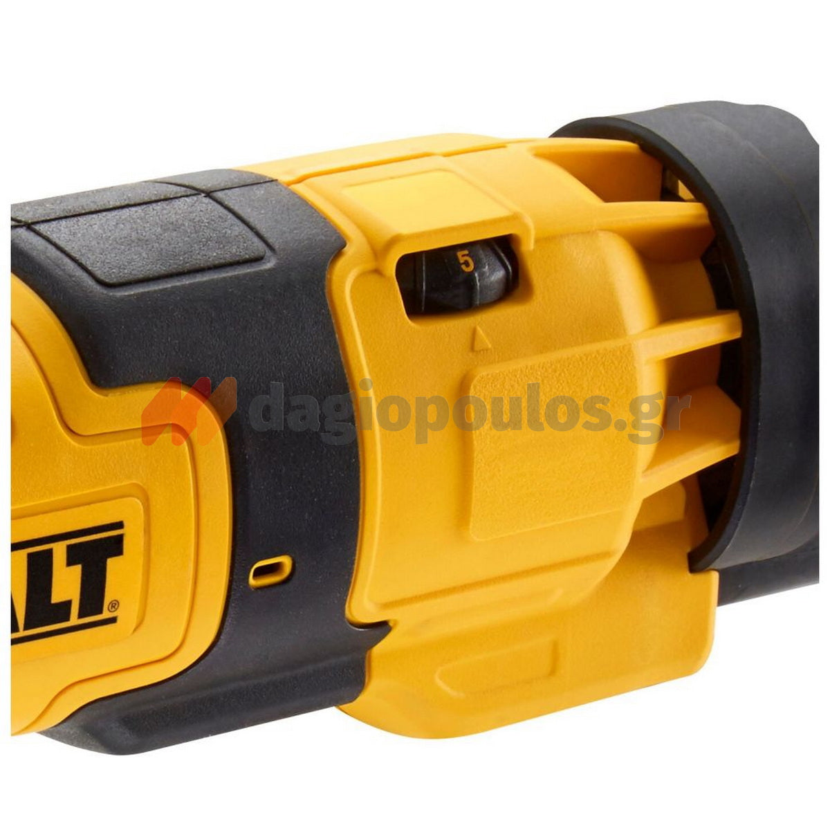 Dewalt DWE4257KT-QS Ηλεκτρικός Γωνιακός Τροχός 1500W 125mm Ρυθμιζόμενος Me Θόλο λείανσης - Βαλίτσα