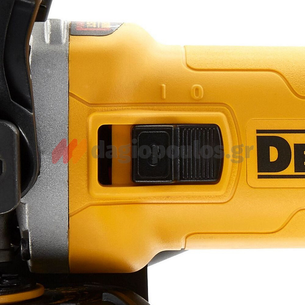 Dewalt DWE4257KT-QS Ηλεκτρικός Γωνιακός Τροχός 1500W 125mm Ρυθμιζόμενος Me Θόλο λείανσης - Βαλίτσα