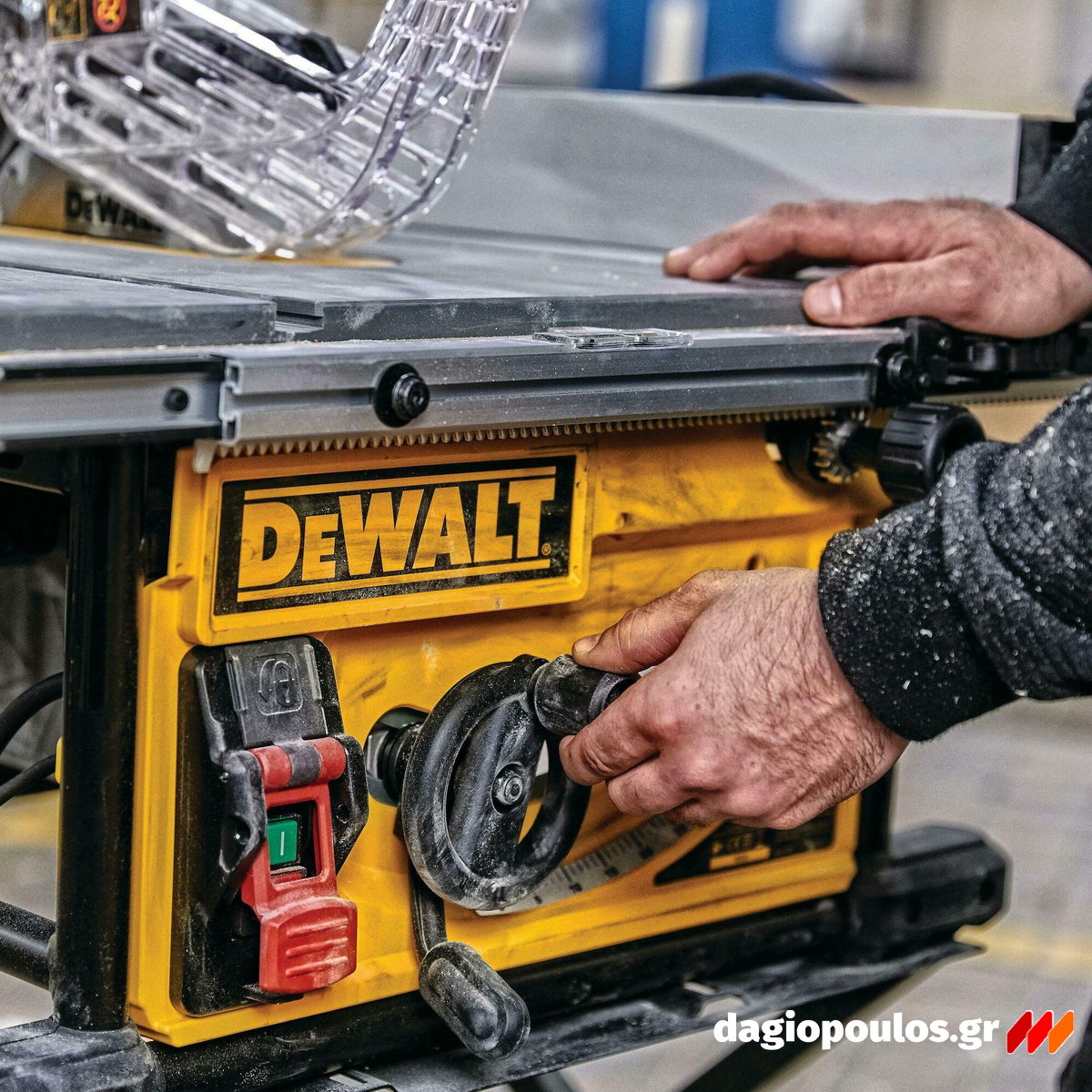 Dewalt DWE7492-QS Ηλεκτρικό Δισκοπρίονο Πάγκου 1800W 250mm