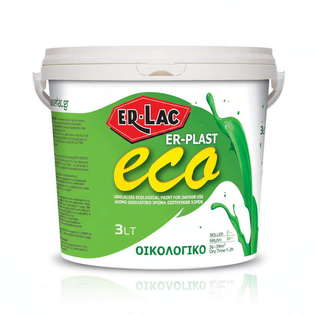 ErLac Er-Plast Eco Άοσμο Οικολογικό Πλαστικό Χρώμα