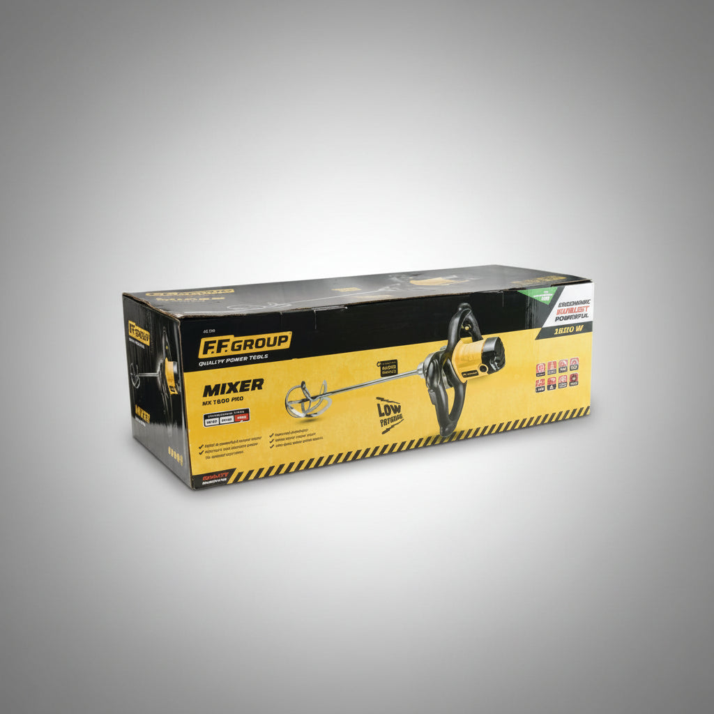 FF Group MX 1600 PRO 43278 Επαγγελματικός Ηλεκτρικός Αναδευτήρας Χρωμάτων & Κονιαμάτων 1600Watt