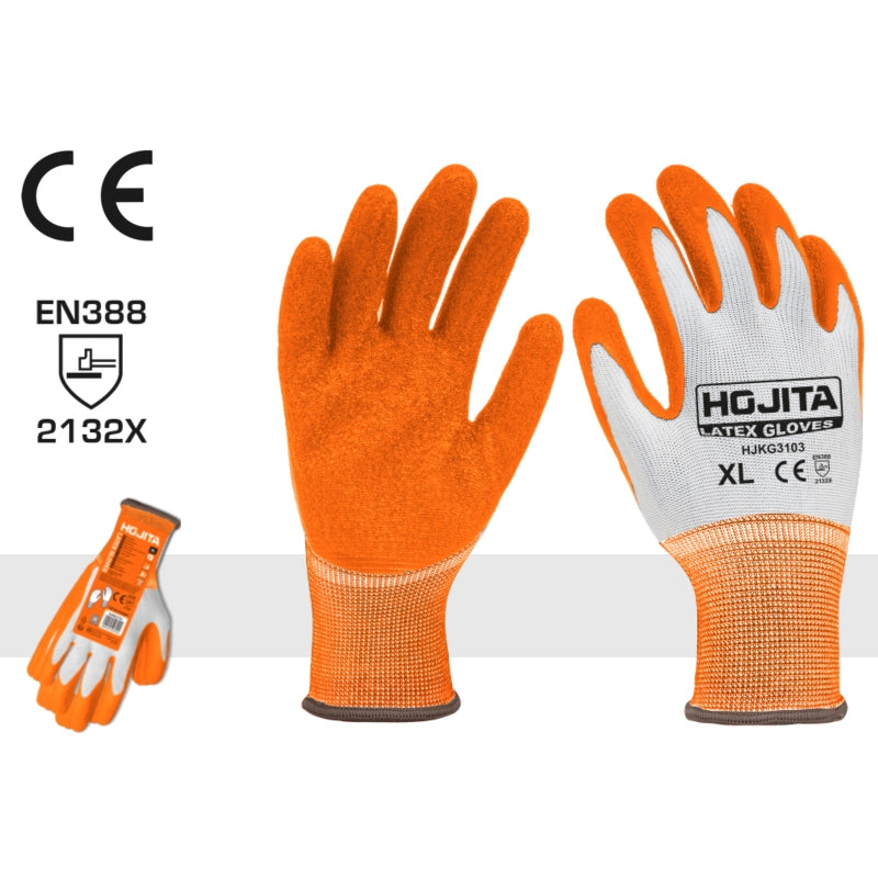 Hojita HJKG3103 Γάντια Εργασίας Latex