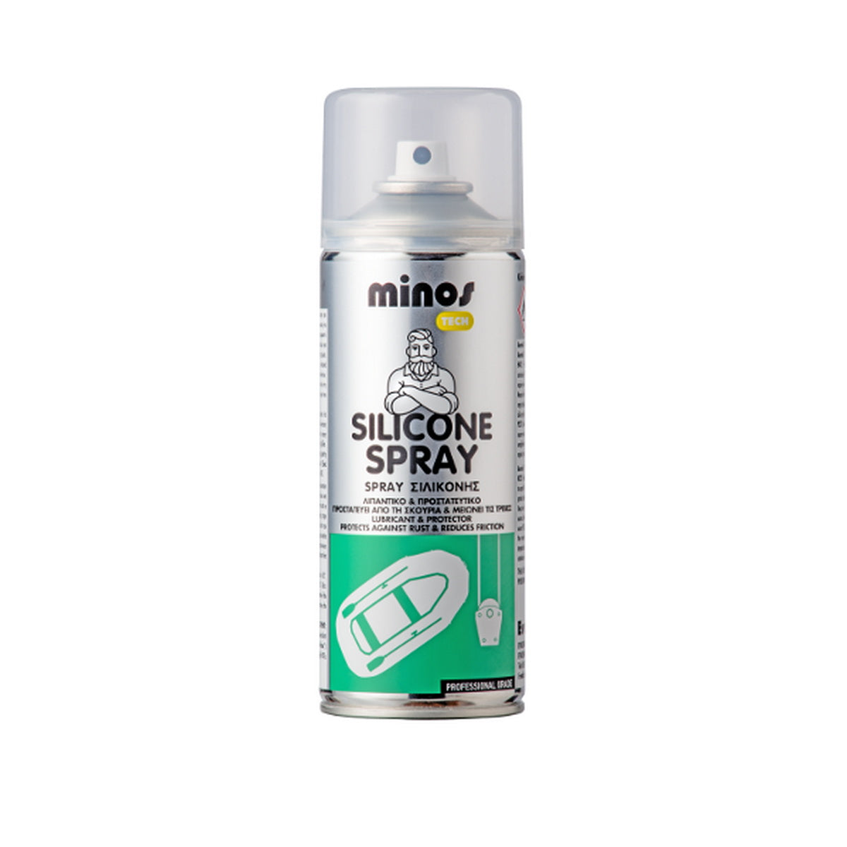Evochem 9203 Minos Silicone Spray Λιπαντικό Προστατευτικό Μονωτικό Σπρέι Σιλικόνης 400ml