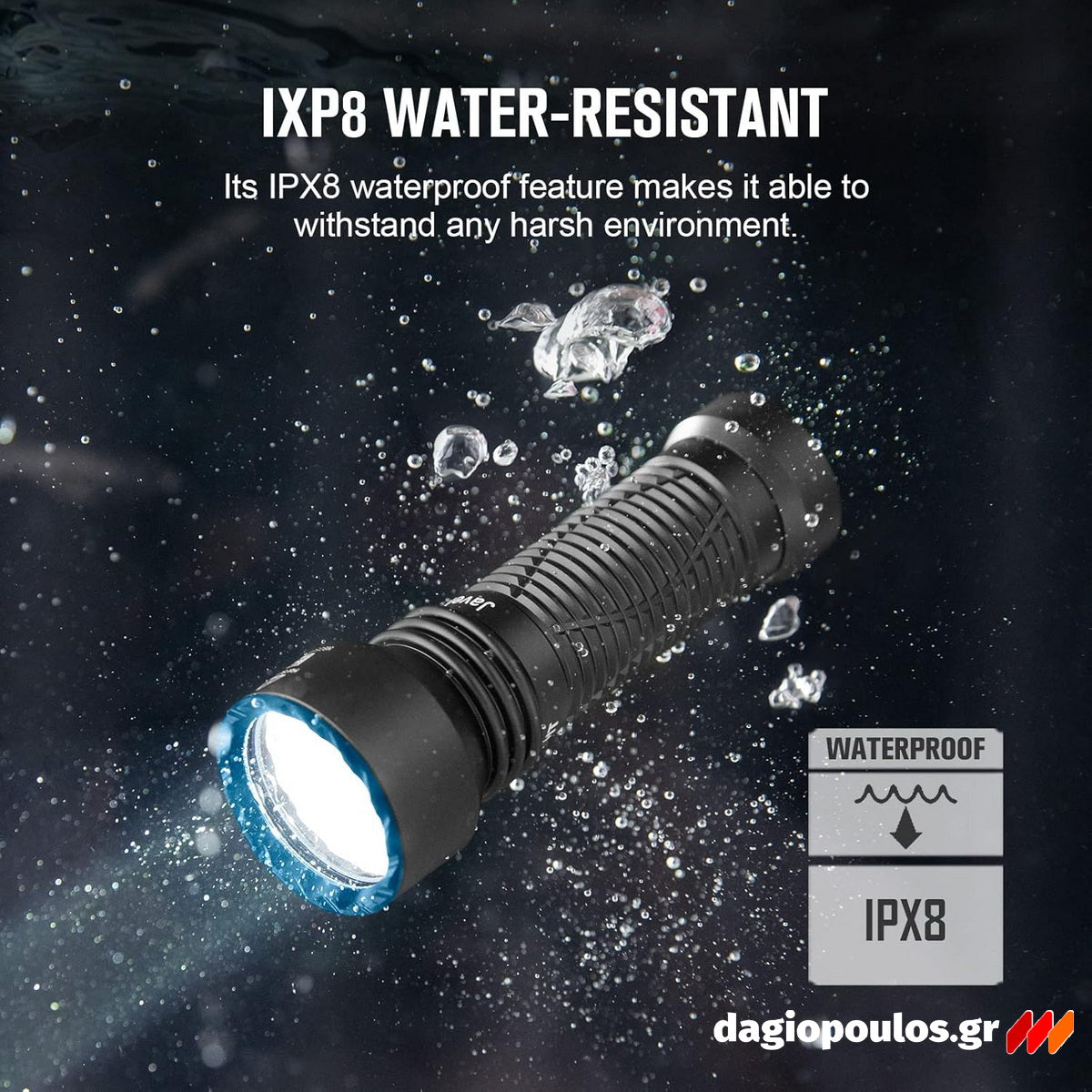 Olight Javelot Mini Φακός Μεγάλης Εμβέλειας 1000 Lumens