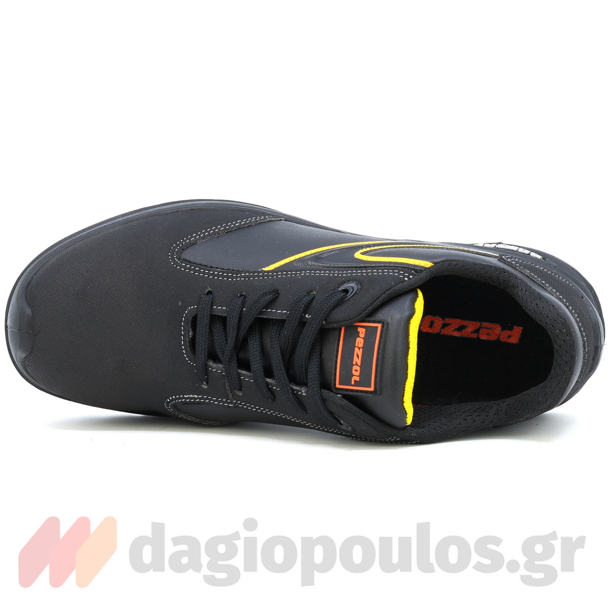 Pezzol Onyx S3S FO SR Παπούτσια Ασφαλείας Εργαζομένων Χαμηλά Με ΜΗ Μεταλλική Προστασία Ιταλίας