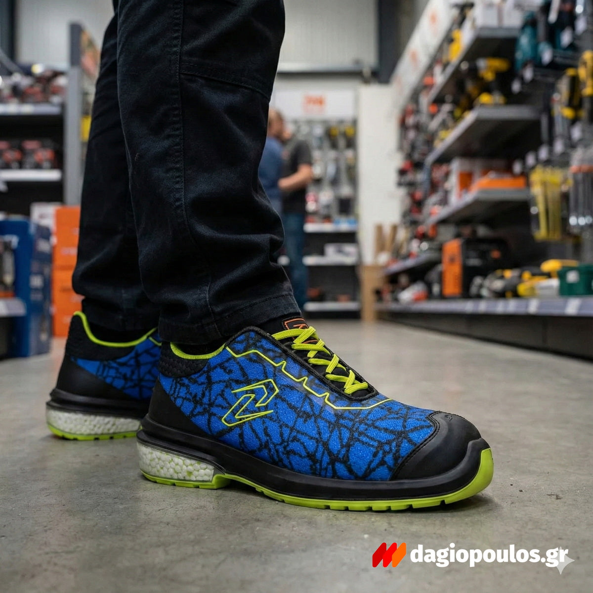 Pezzol Space AW 180 S1PS SC FO SR ESD Παπούτσια Ασφαλείας Εργαζομένων Με Προστασία Ιταλίας