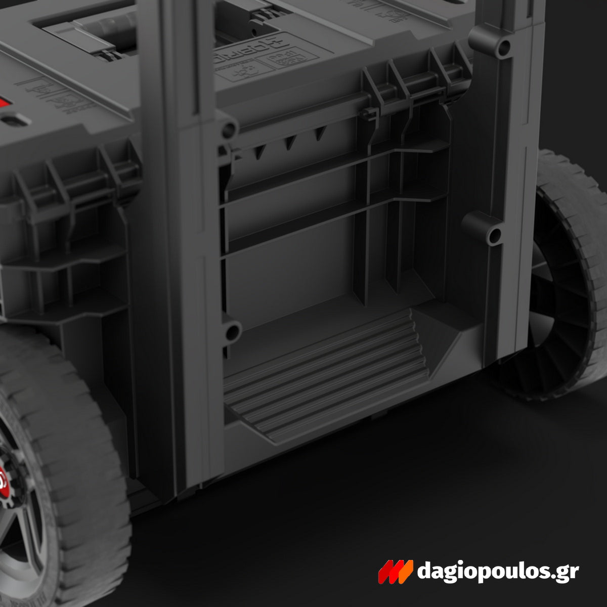 Qbrick System PRIME Cart Επαγγελματική Τροχήλατη Εργαλειοθήκη 37Ltr