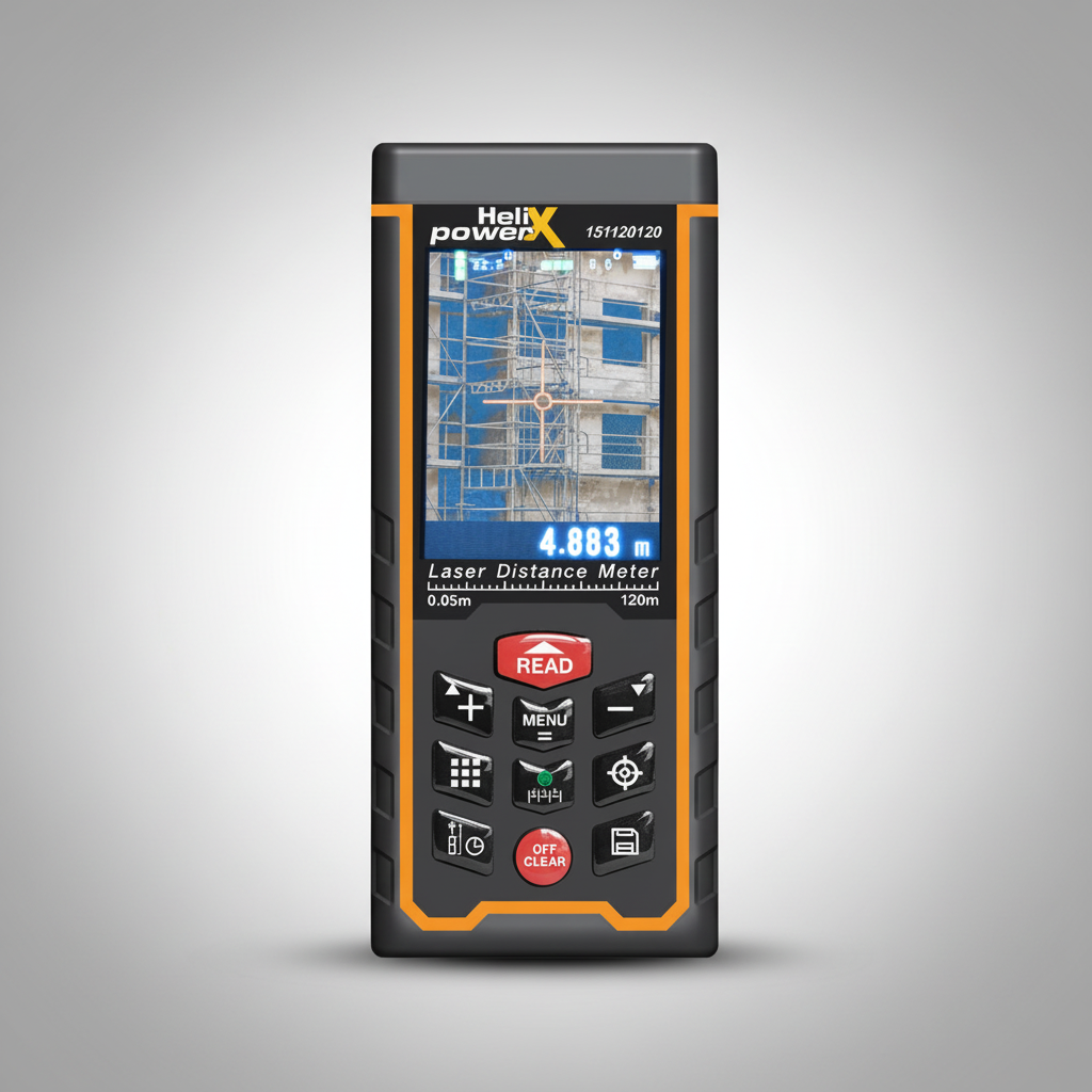 HelixPower Sniper Μετρητής Αποστάσεων Laser 120mtr Με Κάμερα