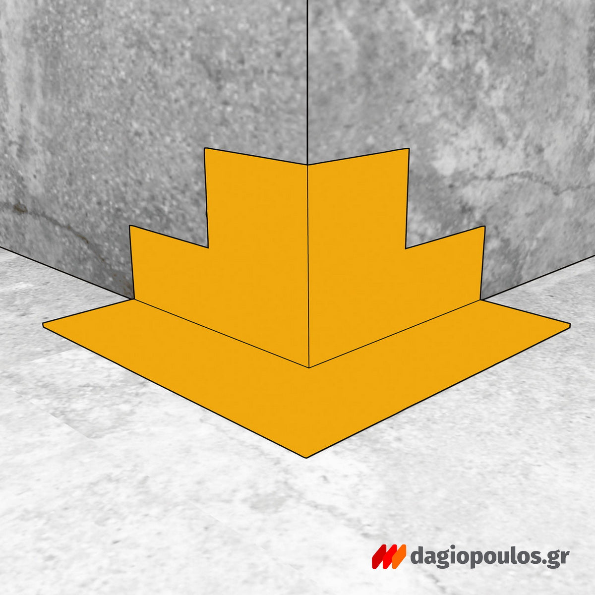 Sika SealTape F Στεγανοποιητική Σφραγιστική Ταινία Γεφύρωσης Ρωγμών ΡΟΛΟ 25mtr
