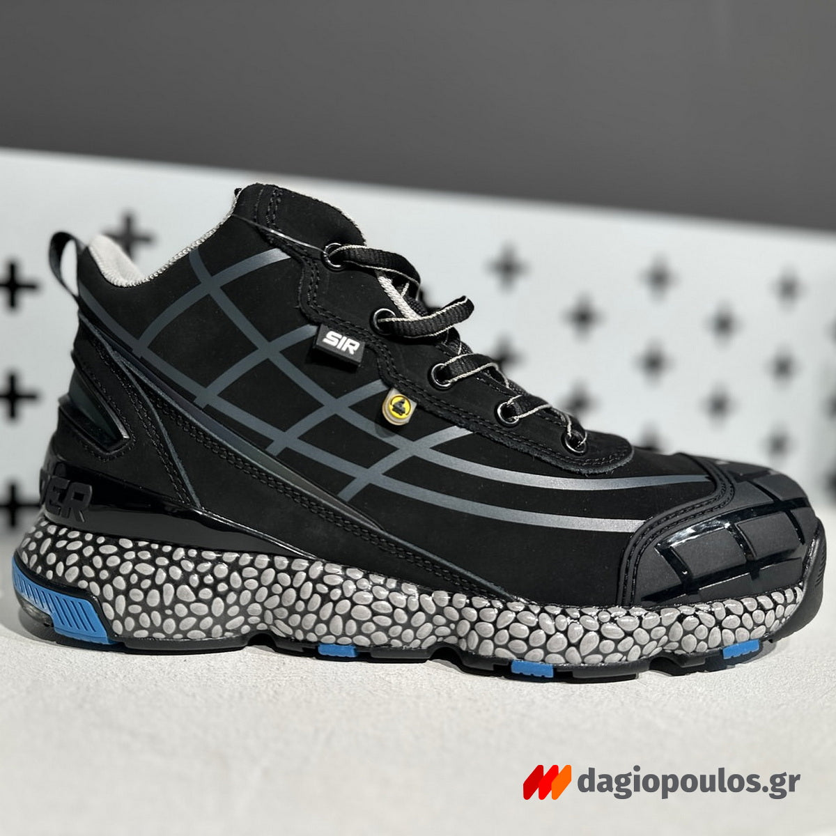 SIR Safety Snake RESPONDER MB3016 Παπούτσια Ασφαλείας Εργαζομένων Ημιμποτάκια Με Προστασία Ιταλίας