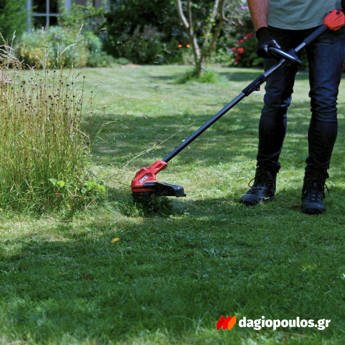 Skil 0250 CA 20V Max Brushless Θαμνοκοπτικό Χορτοκοπτικό Μπαταρίας 18V Li-Ion Με Μπαταρία 4.0Ah