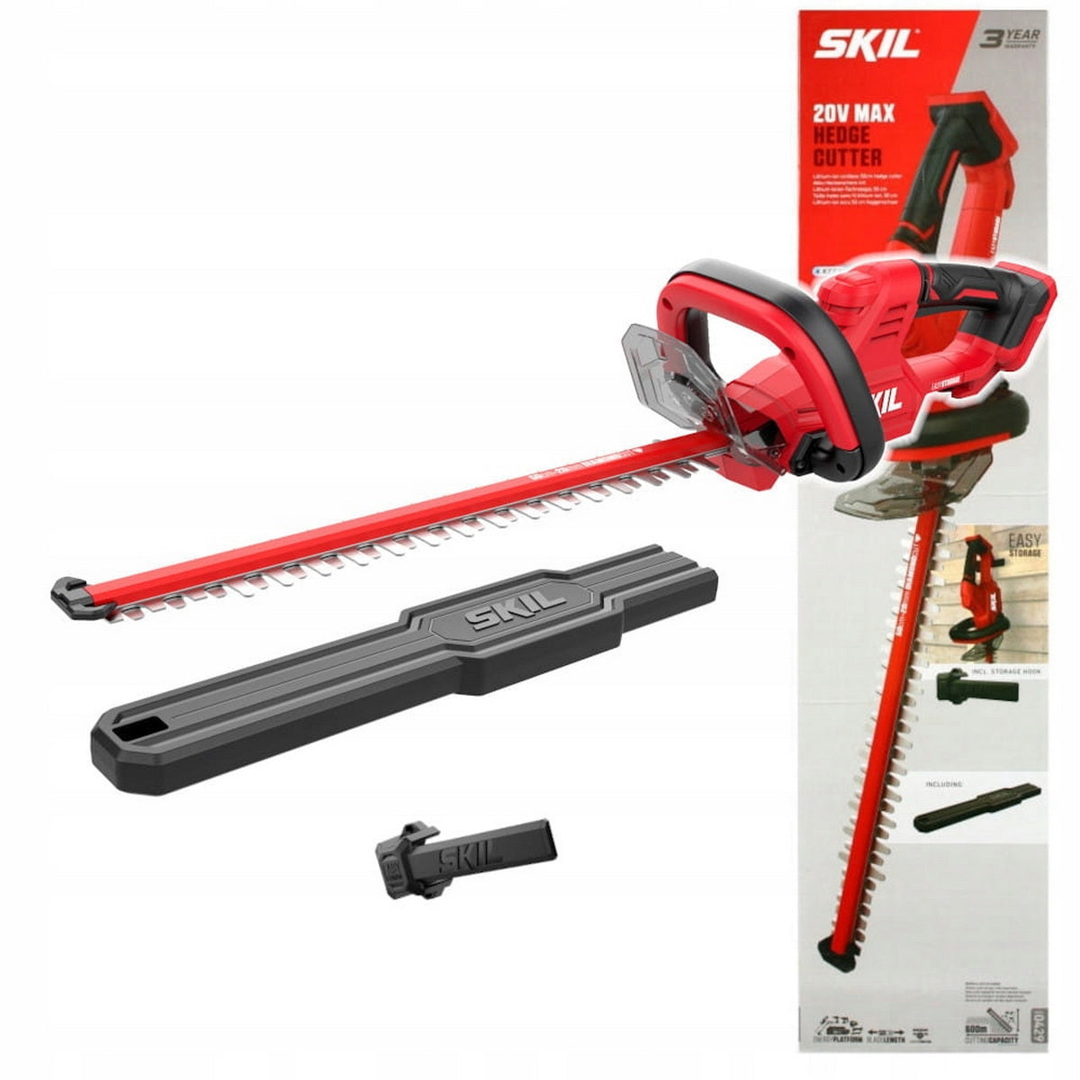 Skil 0429 CA 20V Max Ψαλίδι Μπορντούρας (Μπορντουροψάλιδο) Μπαταρίας 18V Li-Ion Διπλής Λάμας SOLO