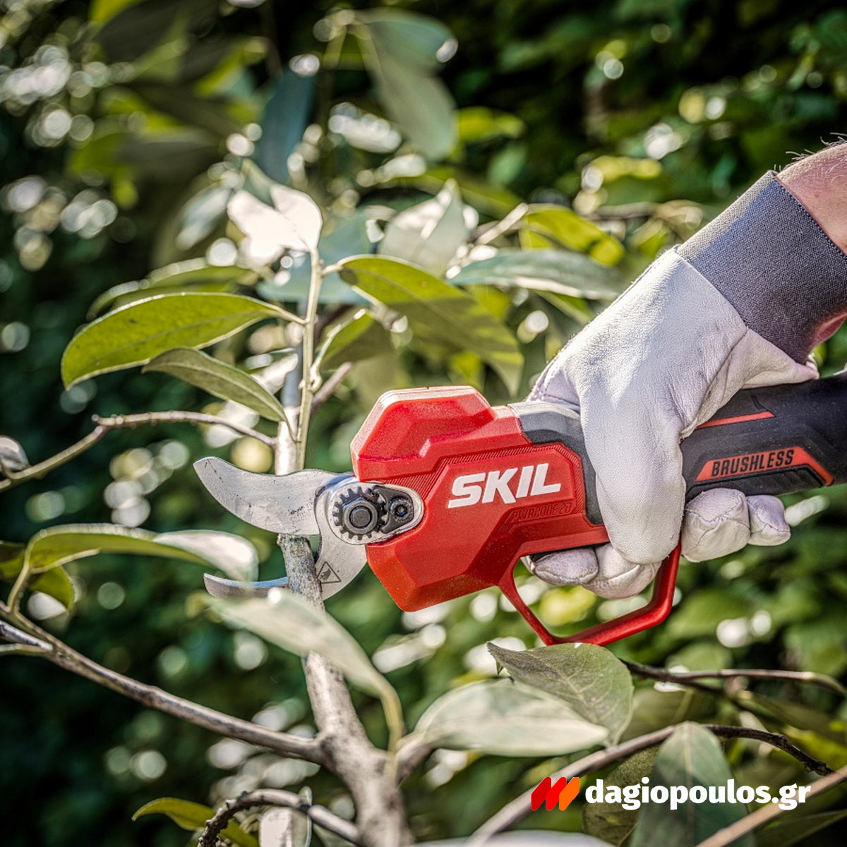 Skil 0620 CA 20V Max Brushless Ψαλίδα Κλαδέματος Μπαταρίας 18V Li-Ion Με Μπαταρία 2.0Ah