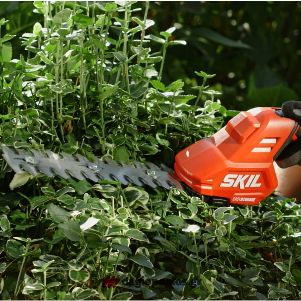 Skil Σετ Μηχανή Γκαζόν 0130 CA - Ψαλίδι Μπορντούρας Μπαταρίας 0630 CA Με 2 Μπατ.4.0Ah - Φορτιστή