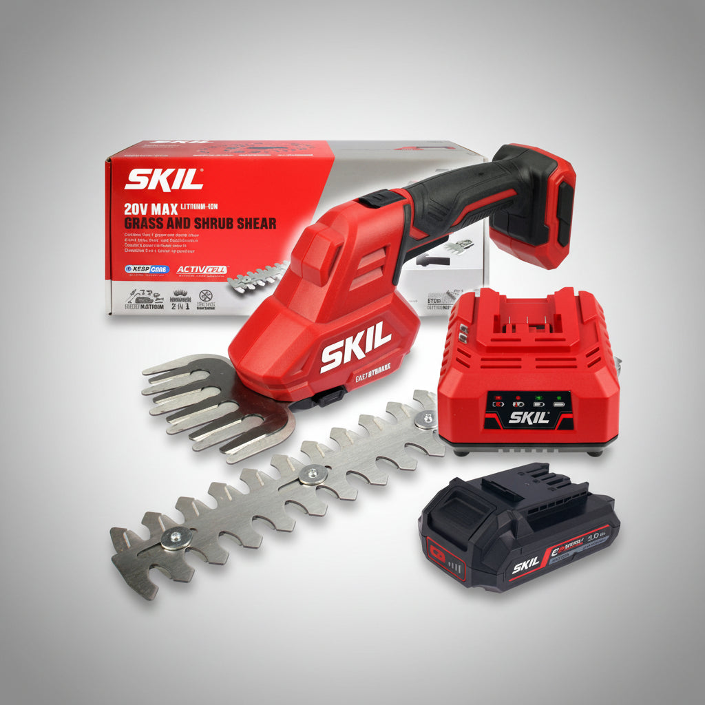 Skil 0630 CA 20V Max Ψαλίδι Μπορντούρας (Μπορντουροψάλιδο) Πολυεργαλείο Μπαταρίας Με Διπλή Λάμα 18V Li-Ion Με Μπατ.2.0Ah-Φορτιστή