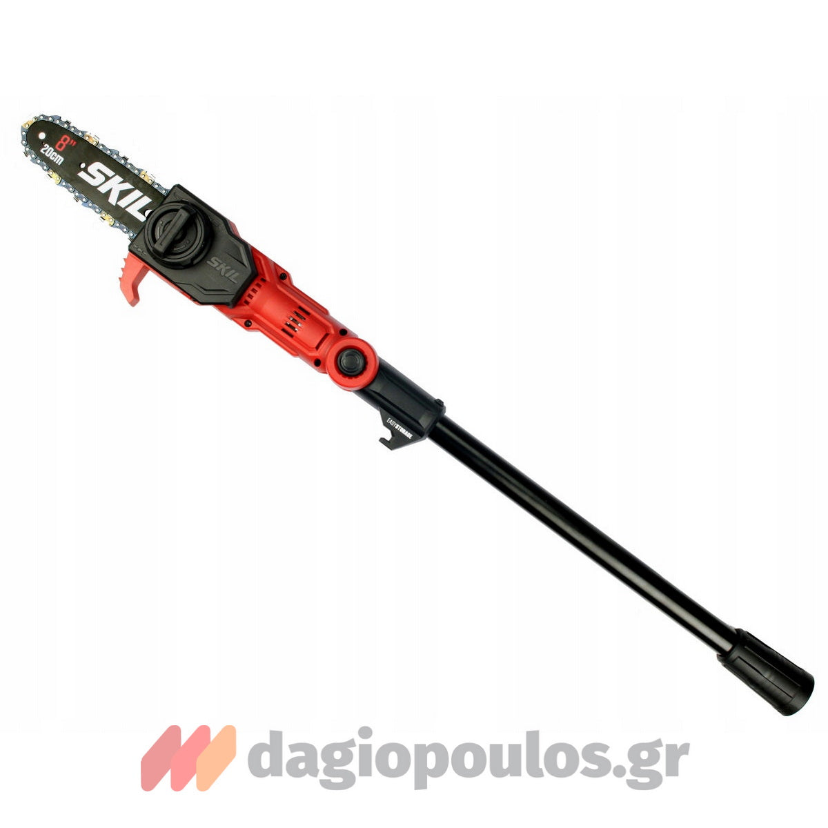 Skil 0650 CA 20V Max Αλυσοπρίονο Τηλεσκοπικό Μπαταρίας 18V Li-Ion 20cm Με Μπαταρία 4.0Ah