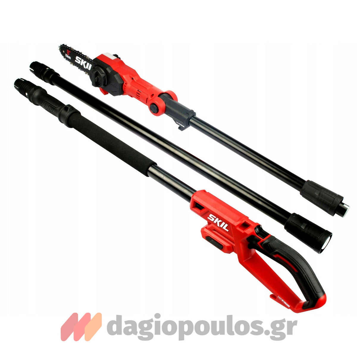 Skil 0650 CA 20V Max Αλυσοπρίονο Τηλεσκοπικό Μπαταρίας 18V Li-Ion 20cm Με Μπαταρία 4.0Ah