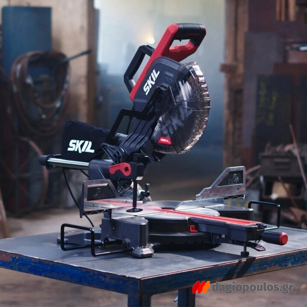 Skil 1320 AA Ηλεκτρικό Φαλτσοπρίονο Πάγκου Συρόμενο (Radial) 2000W 254mm