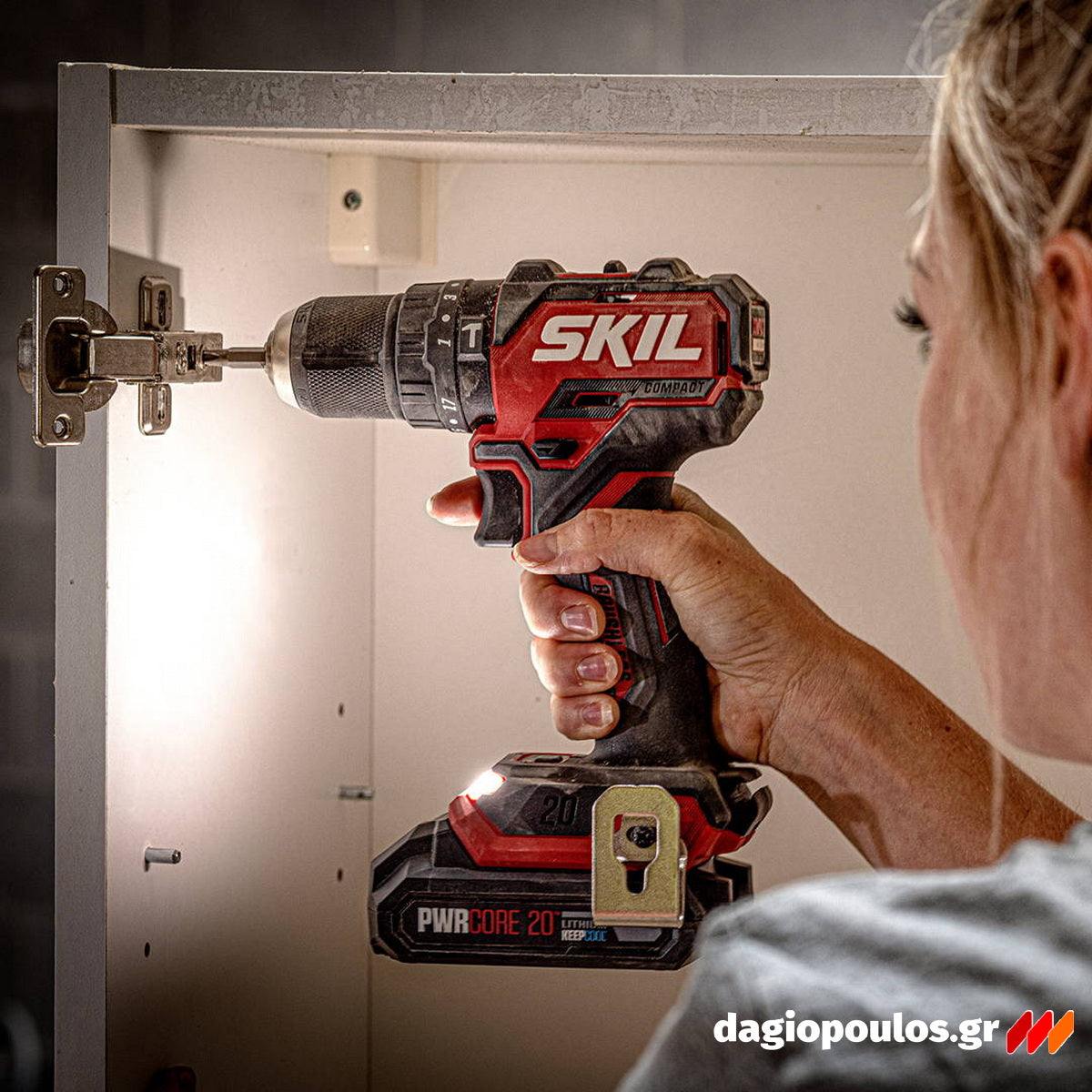 Skil 3085 HB - 3281 CA 20V Max ΣΕΤ Brushless Κρουστικό Δραπανοκατσάβιδο - Μπουλονόκλειδο 20V Li-Ion 2 Μπαταρίες 4.0Ah Ταχυφορτιστής Βαλίτσα