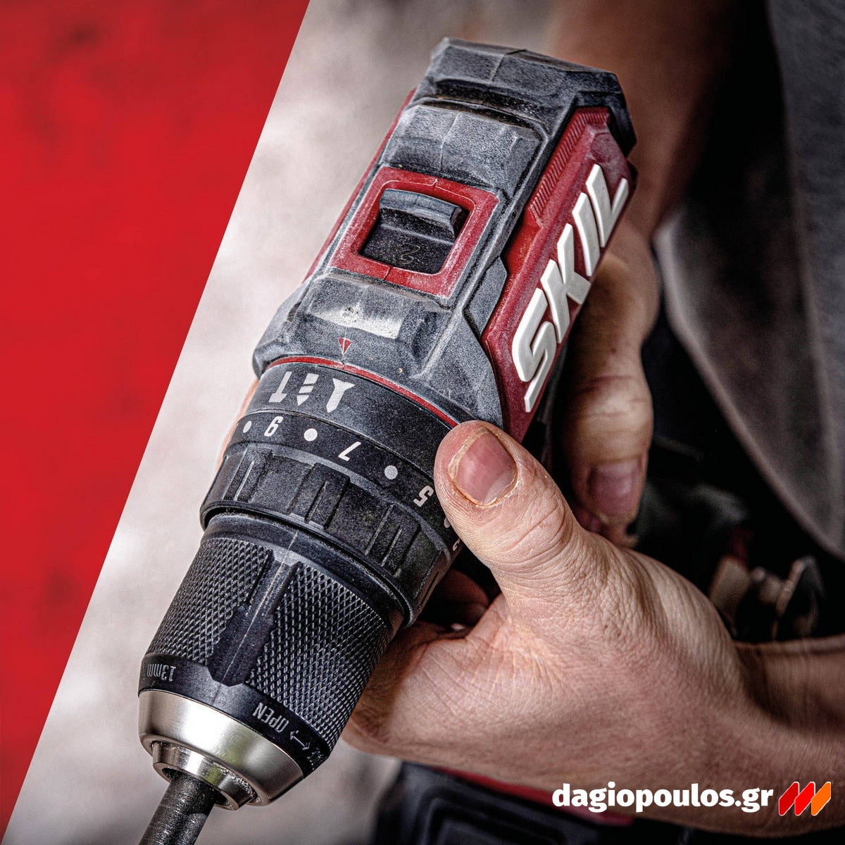 Skil 3085 HB - 3281 CA 20V Max ΣΕΤ Brushless Κρουστικό Δραπανοκατσάβιδο - Μπουλονόκλειδο 20V Li-Ion 2 Μπαταρίες 4.0Ah Ταχυφορτιστής Βαλίτσα